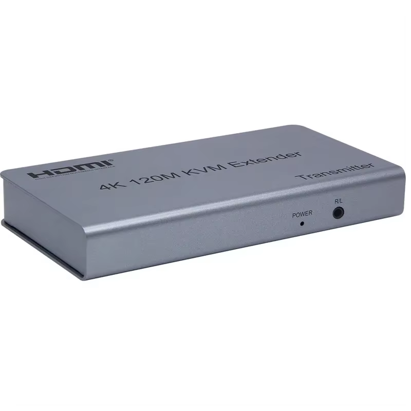 Bộ kéo dài HDMI KVM 4K 30Hz qua cáp mạng cat5/cat6 có USB HL-HDMI-120M-4K HOLINK